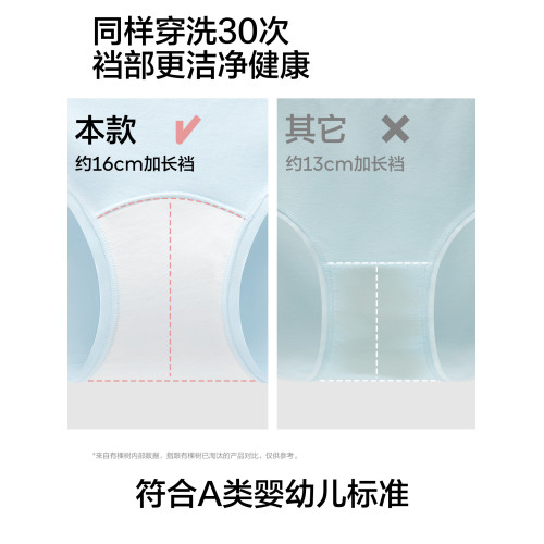 【孟子義同款】有棵樹純棉內褲女10A抗菌全棉加長易淨襠2026短褲