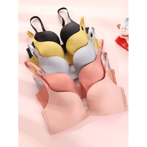 【舒挺杯】安莉芳官方奧萊芬狄詩光面無痕文胸聚攏上托無鋼圈內衣