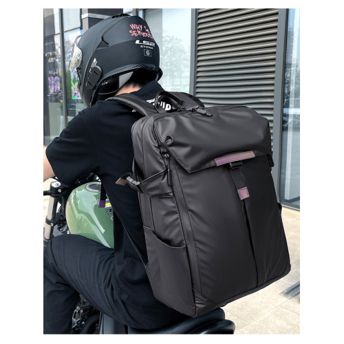 聯想拯救者Y9000p電腦包16寸Y7000雙肩包15.6英寸旅遊機能頭盔防水後後背包大容量騎行男士R9000學生書包2024