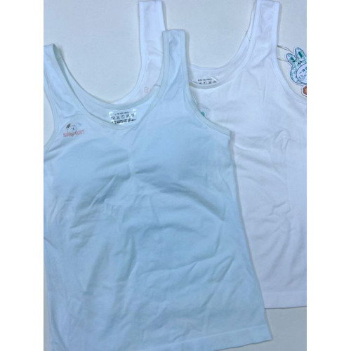 【長款】海藍樂章少女文胸中小學生發育成長期背心女生兒童內衣薄