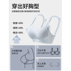 貓人哺乳內衣聚攏收副防下垂産後喂奶專用孕婦孕期大碼無鋼圈文胸