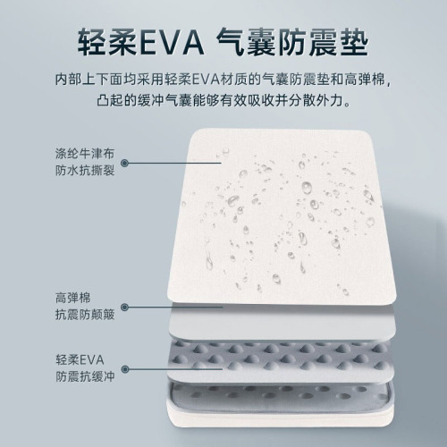 適用華爲Matebook13/D14/D15/D16輕便電腦包氣囊防摔16s筆電14s手提包13.4/14.2/16英寸Xpro女男15.6保護套