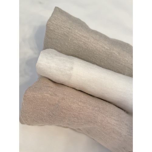 100%漢麻輕薄透氣無底襠縫邊加長襠中低腰三角褲