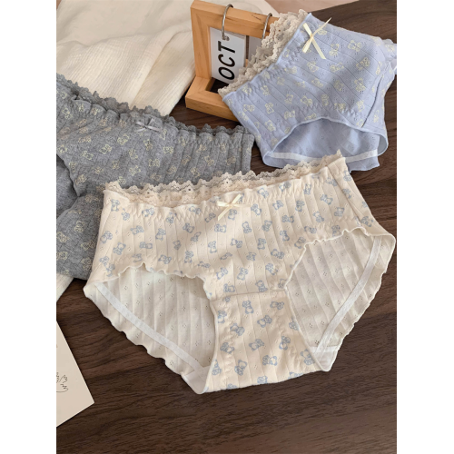 大碼女生蕾絲加肥加大胖mm純棉內褲女2026新款女款女士抗菌特大碼