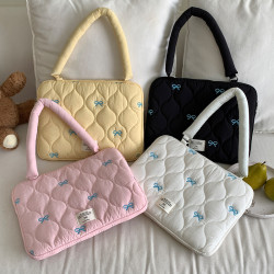 適用筆記型電腦包14寸手提單肩包女高顔值通勤蘋果macbookair/pro13.3聯想華爲16內膽