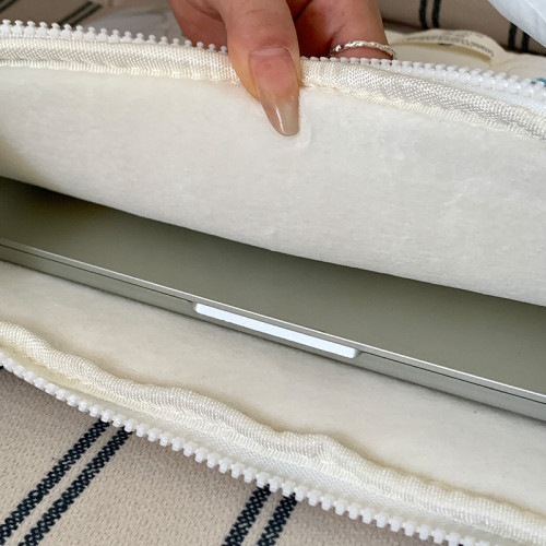 適用筆記型電腦包14寸手提單肩包女高顔值通勤蘋果macbookair/pro13.3聯想華爲16內膽