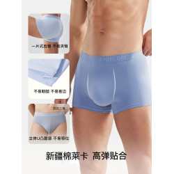 【李佳琦超級年貨時尚節】ubras棉質/千馬紋情侶中腰紅內褲Ⅰ