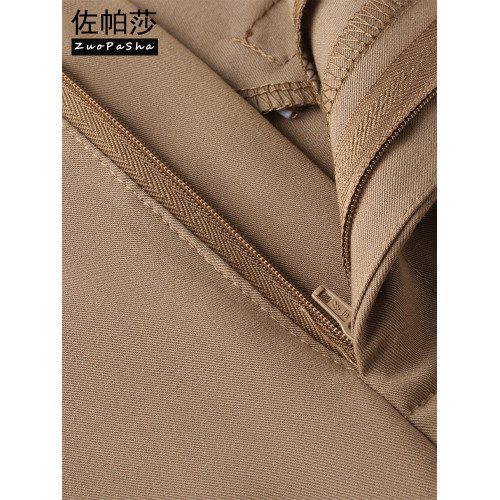 西裝短褲女夏季薄款2026新款高腰寬鬆四分濶腿褲休閒直筒五分中褲