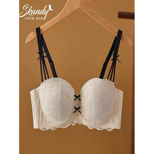 大碼內衣胖mm200斤女聚攏收副乳上托防下垂大罩杯胸罩文胸薄款e杯