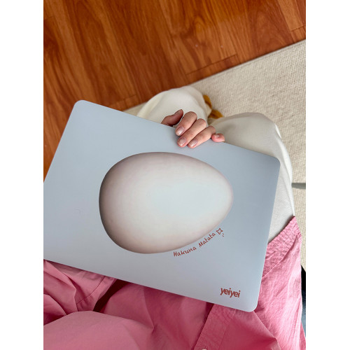 大蘋果hakunamatata夢想成真 蘋果筆電macbook電腦保護殼 全包殼水晶透明pc材質