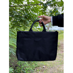 高級感商務公文式簡約手提筆記型電腦包通勤文件包小衆設計防水收納包