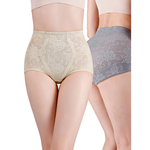 中腰收腹內褲女束腰提臀塑形産後收胯強力收小肚子小腹美體塑身褲