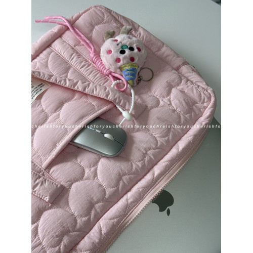 韓國ins新款電腦包16寸高級感小衆手提電腦包適用於MacBookair m4榮耀magicbook14電腦包防震防摔電腦保護套
