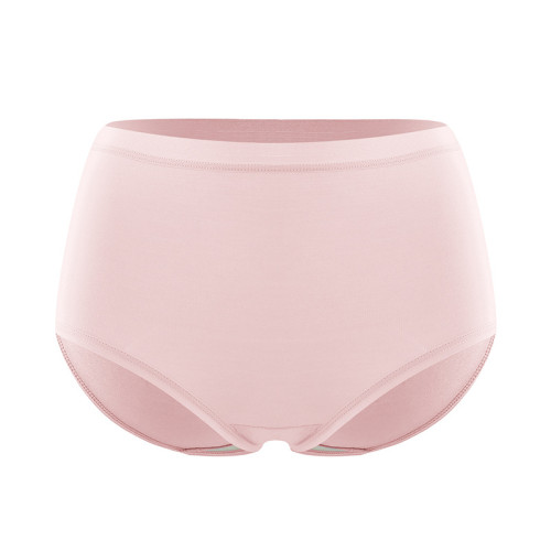 鉑金蠶絲內褲女莫代爾中高腰100s桑蠶絲襠抗菌透氣無痕三角褲