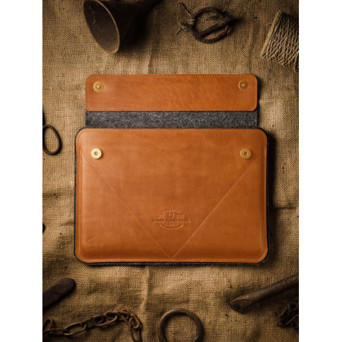 ipad皮革筆記型電腦保護套macbook12內膽包13/16英寸Air/Pro14/15