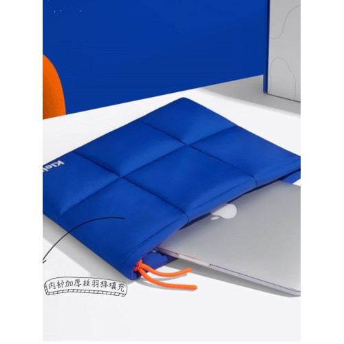 Tou原創克萊因藍macbook華爲筆記型電腦包13/14寸平板收納內膽包