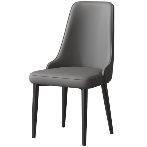 餐椅家用輕奢簡約酒店椅高級感飯廳靠背椅意式小戶型餐桌椅子拉車