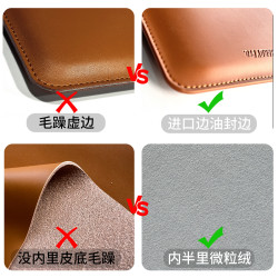 適用於聯想ThinkPadX1Carbon14筆電真皮電腦包X13 T14皮套nano13無磁內膽包yoga16s簡約保護套