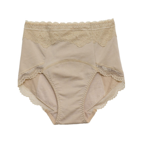 女士純棉檔高腰前後防漏生理內褲大姨媽期夜用衛生短褲新品中青年