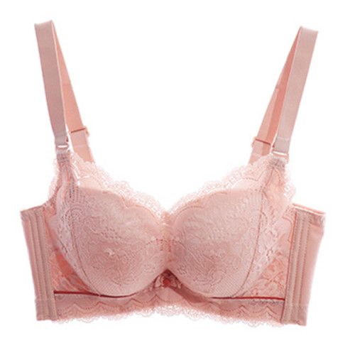 無鋼圈平胸小胸罩專用聚攏加厚款文胸調整型超厚6CM內衣女收副乳