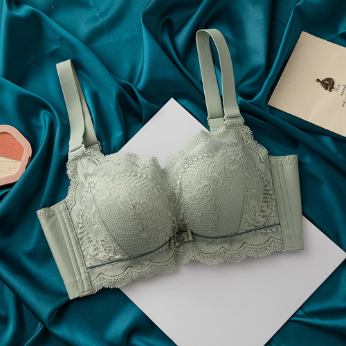 無鋼圈平胸小胸罩專用聚攏加厚款文胸調整型超厚6CM內衣女收副乳