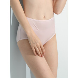 新款天然真絲高腰內褲 女士桑蠶絲三角褲無痕透氣大碼短褲