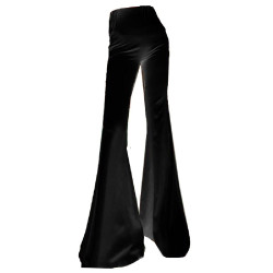 性感休閒褲女春夏顯瘦大喇叭褲時尚跳舞大碼高腰加長褲子女高個子