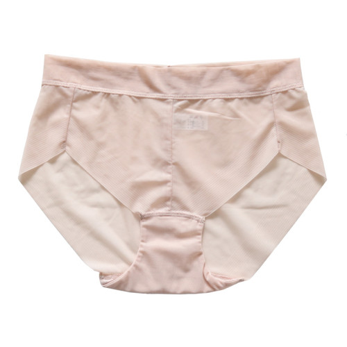 清爽速乾無痕面料女士內褲包臀中高腰薄款春夏透氣女式短褲加大碼