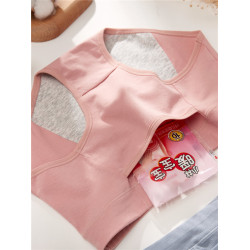 4條裝 生理內褲女士中腰月經期專用透氣防漏純棉抗菌大姨媽衛生褲