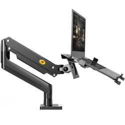 NB筆記型電腦支架散熱器旋轉增高升降顯示器底座站立辦公托盤萬向