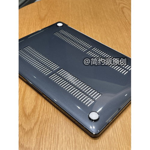 簡約派適用滿天星蘋果macbookair保護殼mac筆電2025款電腦pro套macpro14寸13簡約airm2透黑色M1配件16mbp15