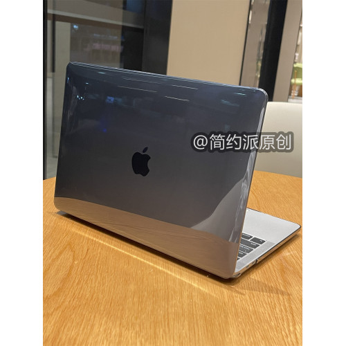 簡約派適用滿天星蘋果macbookair保護殼mac筆電2025款電腦pro套macpro14寸13簡約airm2透黑色M1配件16mbp15