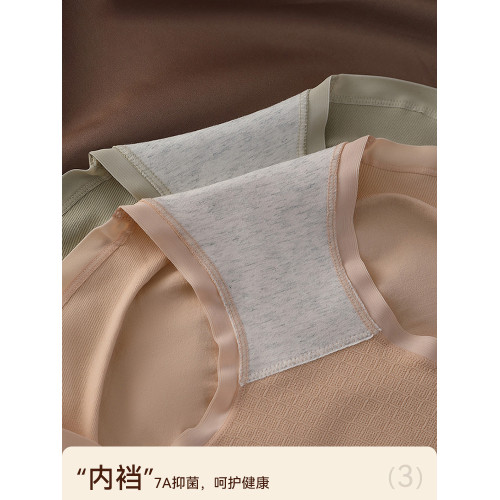 健丹鳥內褲女士純棉抗菌襠三角褲收腹提臀中高腰無縫大碼短褲頭秋
