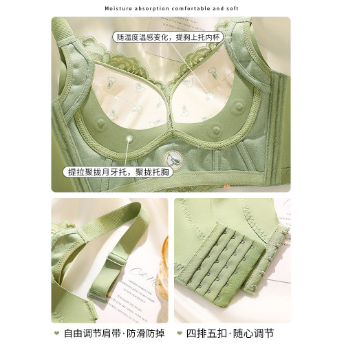 防下垂內衣女聚攏小胸顯大收副乳調整型塑型加厚薄款上托文胸罩夏