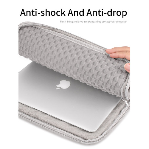 14寸大容量包適用華爲筆記型電腦包氣囊內膽包蘋果macbook air/pro通用收納包16英寸15/13防摔減震手提袋