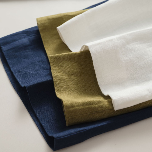 純亞麻通勤濶腿褲 簡約高級氣質 利落內歛休閒百搭顯瘦長褲女春夏