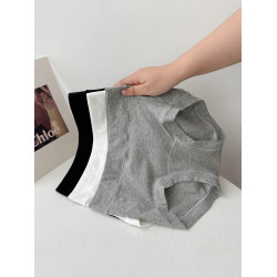 18CM加長襠內褲女純棉襠2025新款大碼輕壓收腹中高腰包臀不夾臀