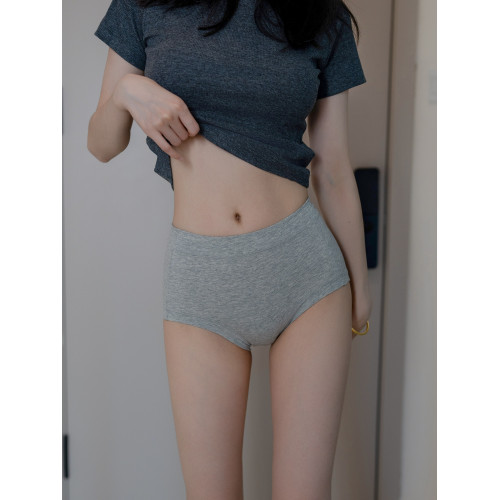 18CM加長襠內褲女純棉襠2025新款大碼輕壓收腹中高腰包臀不夾臀