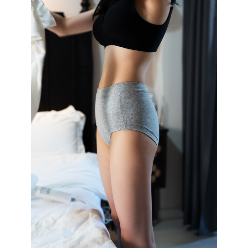 18CM加長襠內褲女純棉襠2025新款大碼輕壓收腹中高腰包臀不夾臀