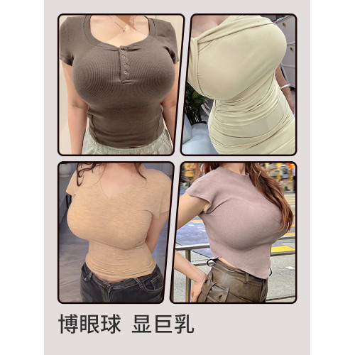 大碼顯大外擴型胸內衣女小胸聚攏漫畫胸6cm加厚杯平胸專用文胸罩