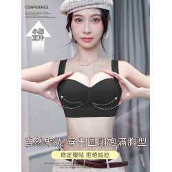 收腋下副乳內衣女小胸聚攏提胸防下垂上托調整型矯正外擴胸型文胸