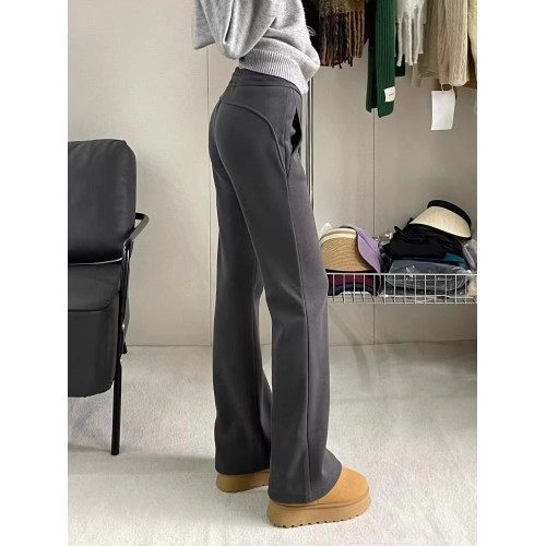 180高個子加長版低腰加絨微喇運動褲女顯瘦瑜珈褲175超長休閒衛褲