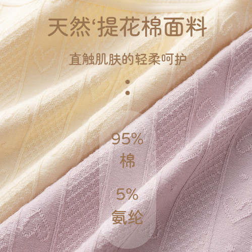 純棉女士內褲三角褲中老年媽媽抗菌高腰收腹大碼胖mm全棉2024新款