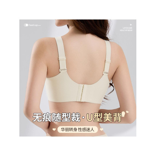 文胸套裝女2026新款爆款安克拉紅上托提拉收副乳固定杯本命年內衣