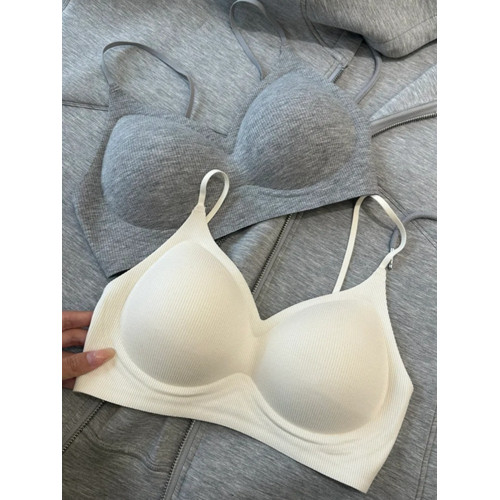 無痕內衣女聚攏小胸無鋼圈一體固定杯2026新款爆款美背少女文胸罩