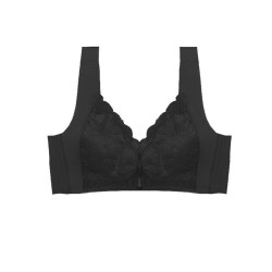 維多利亞2026新款薄款大胸顯小內衣女收副乳防下垂無痕前釦文胸罩