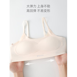 少女內衣發育期學生運動防震女孩女生二階段夏季薄款初高中背心式
