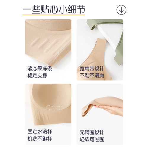 酥一一高中生無釦文胸發育期三階段背心16-18嵗少女內衣初中學生
