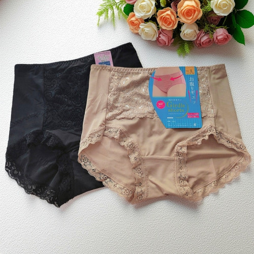 出口日本夏季薄款女內褲中高腰舒適輕薄透氣包臀三角褲涼感絲滑