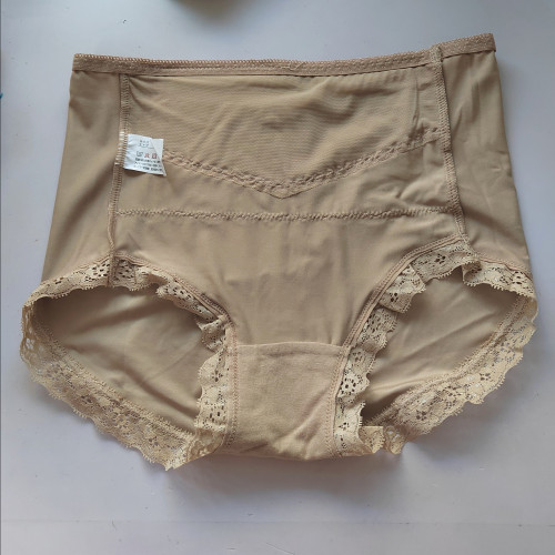 出口日本夏季薄款女內褲中高腰舒適輕薄透氣包臀三角褲涼感絲滑